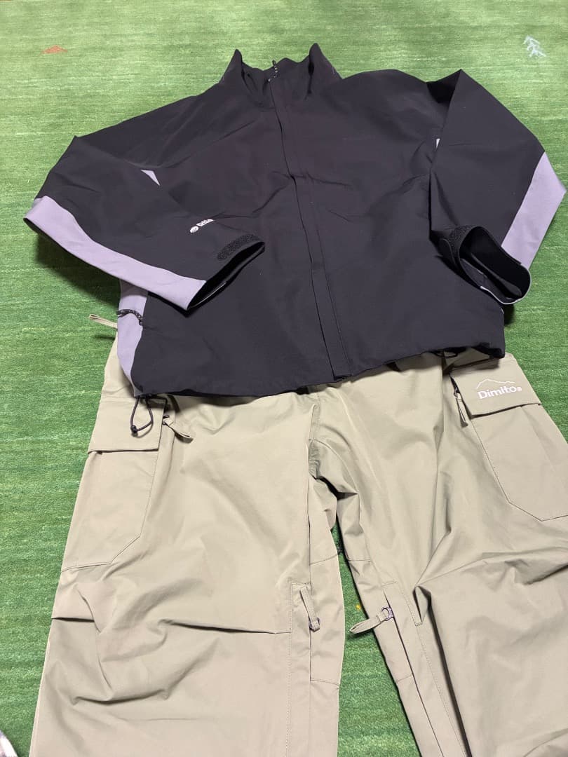 わさび　Dimito スノーボードウェア セット　M 一