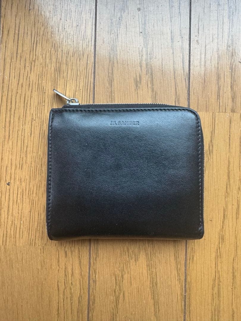 ジルサンダー　L字　ジップウォレット　財布　ミニウォレット　ミニ財布