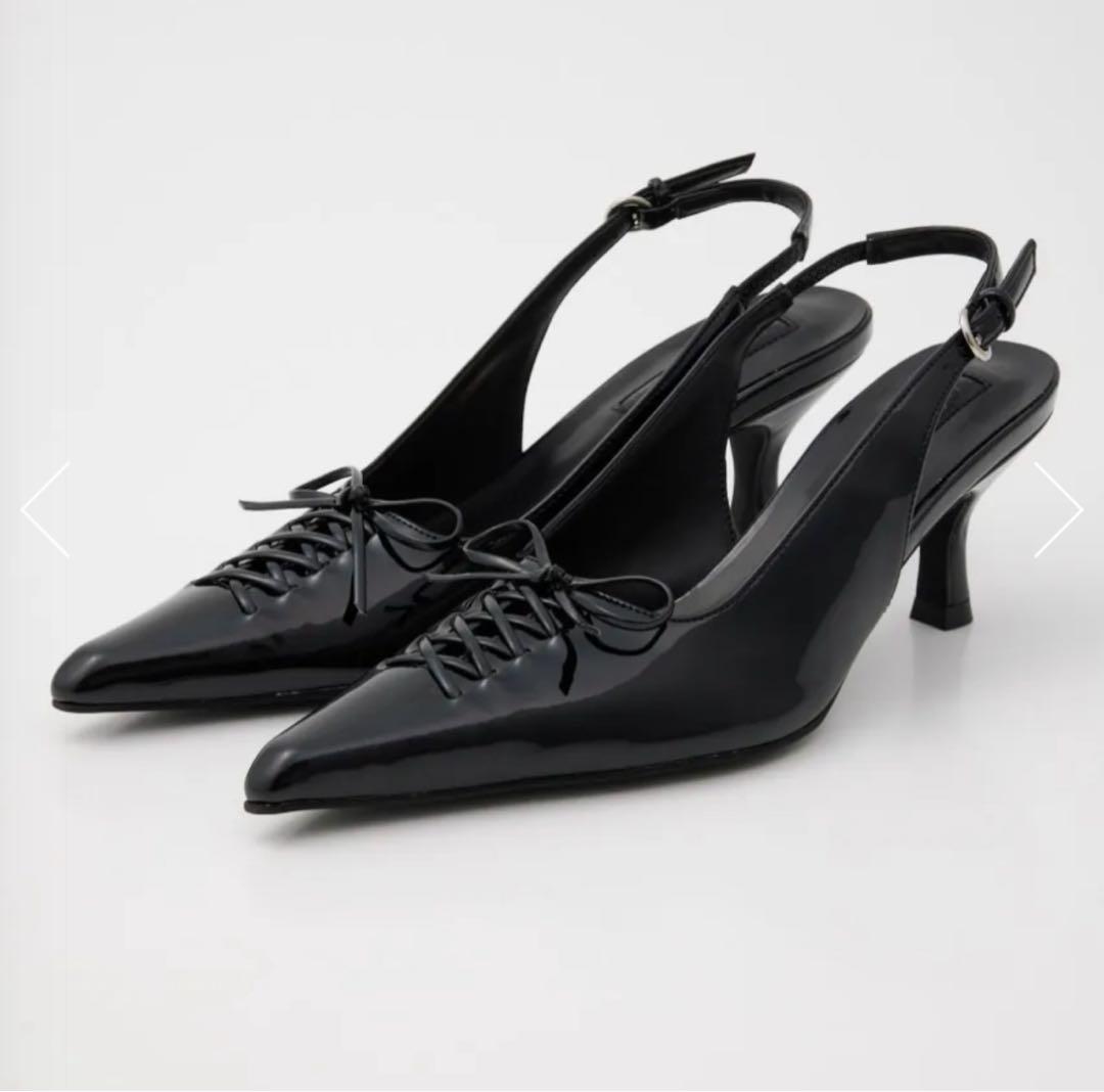 SLY スライ　パンプス　MICHIXSLY POINTED サンダル　Mサイズ