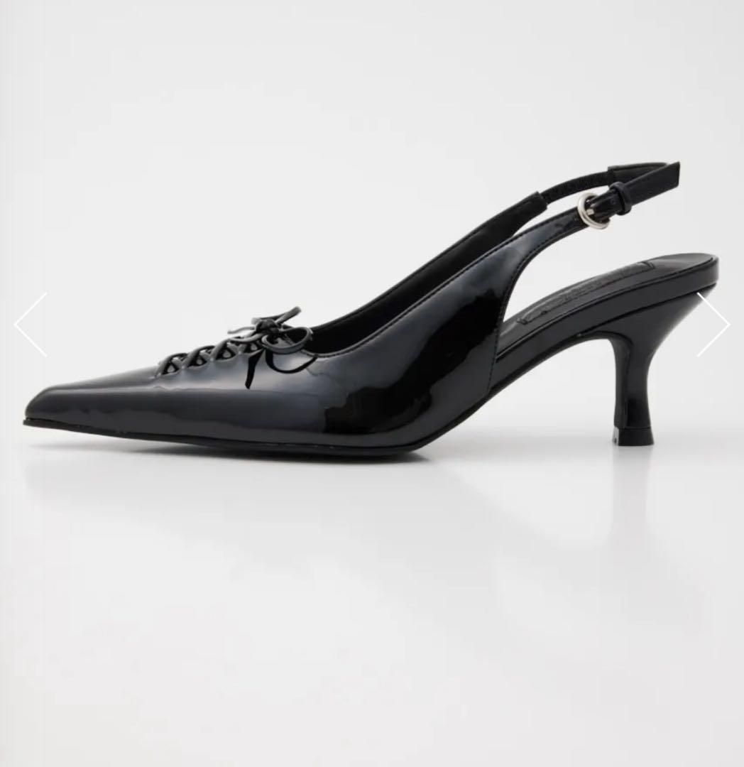 SLY スライ　パンプス　MICHIXSLY POINTED サンダル　Mサイズ