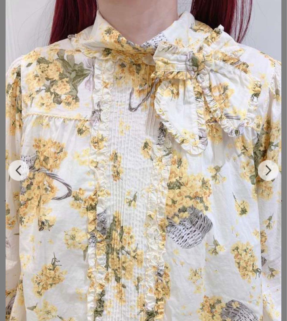 ピンクハウス　なのはな　チュニックブラウス