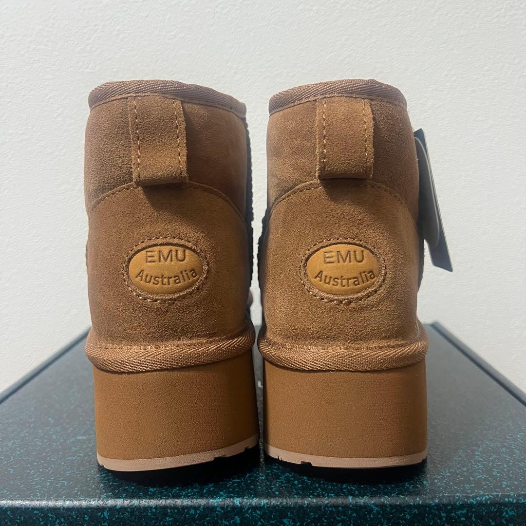 EMU/エミュー STINGER MICRO FLATFORM ムートンブーツ