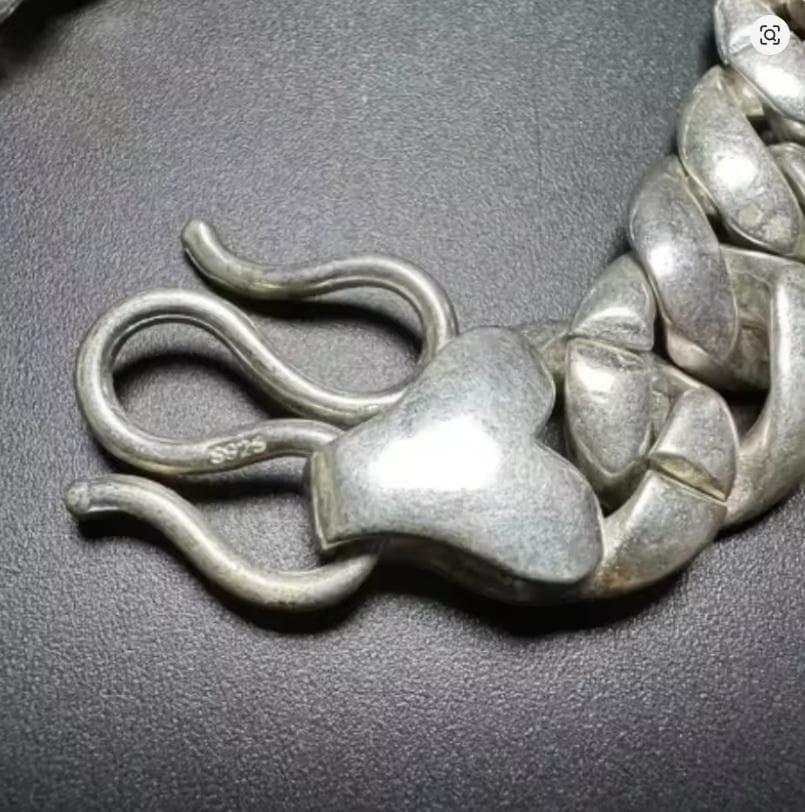 S925刻印 喜平ネックレス 約177g 重量級 ヴィンテージ メンズ　1