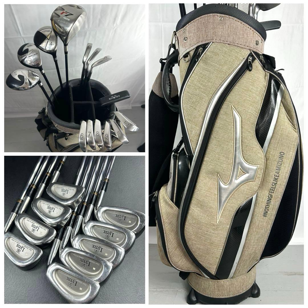 本格派 メンズゴルフクラブ 14本 フルセット ゴルフセット 豪華 お試しセット