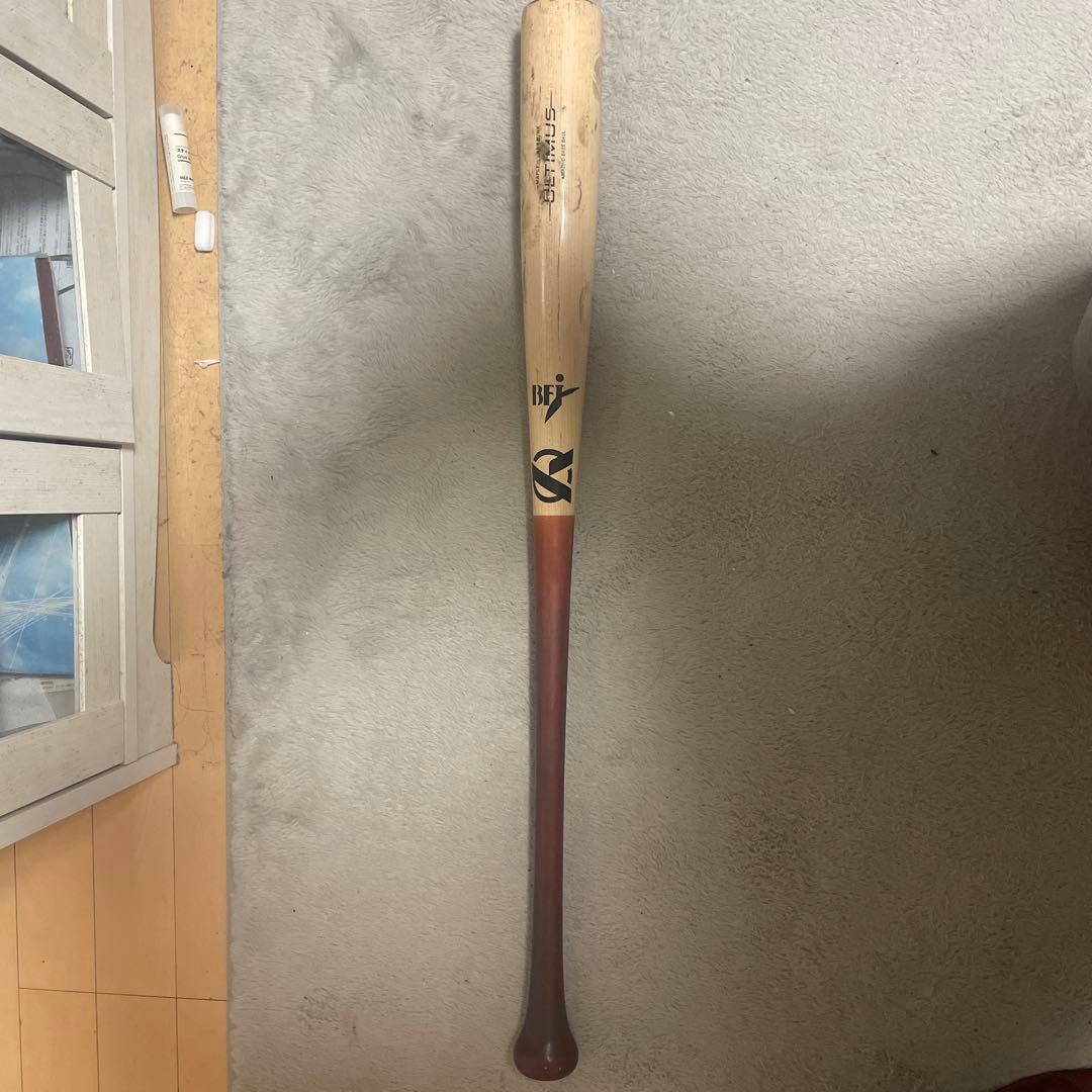 ミノルマン硬式木製バット三本セット