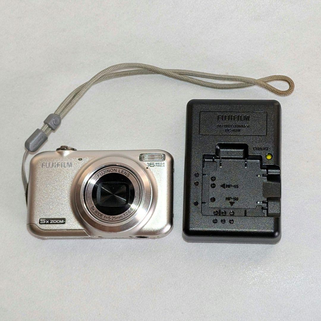 動作確認済　 FUJIFILM FINEPIX JX J400 純正充電器付き