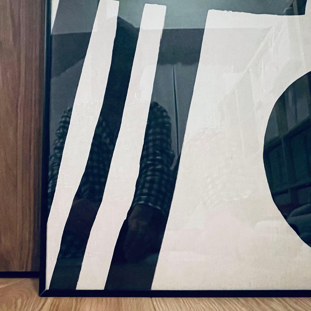 額装付き 柚木沙弥郎 日本民藝館 「隅」限定ポスター