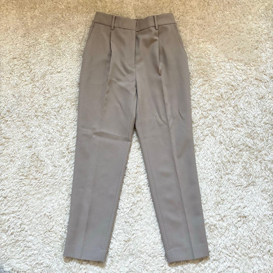 美品✨2023年 プラステ セットアップスーツ ノーカラー 洗える ベージュ