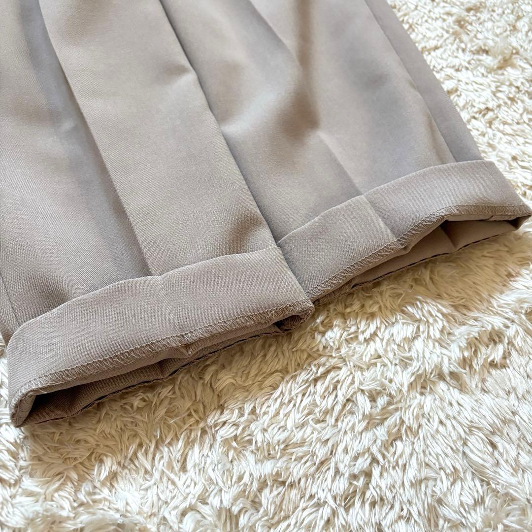 美品✨2023年 プラステ セットアップスーツ ノーカラー 洗える ベージュ