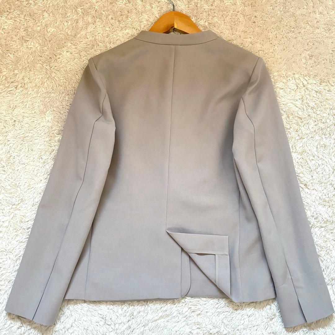 美品✨2023年 プラステ セットアップスーツ ノーカラー 洗える ベージュ
