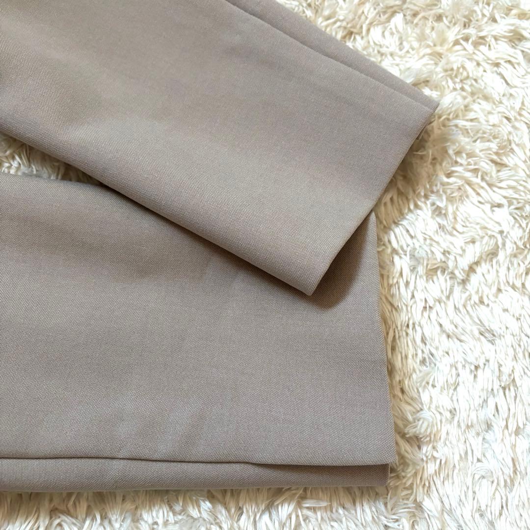 美品✨2023年 プラステ セットアップスーツ ノーカラー 洗える ベージュ