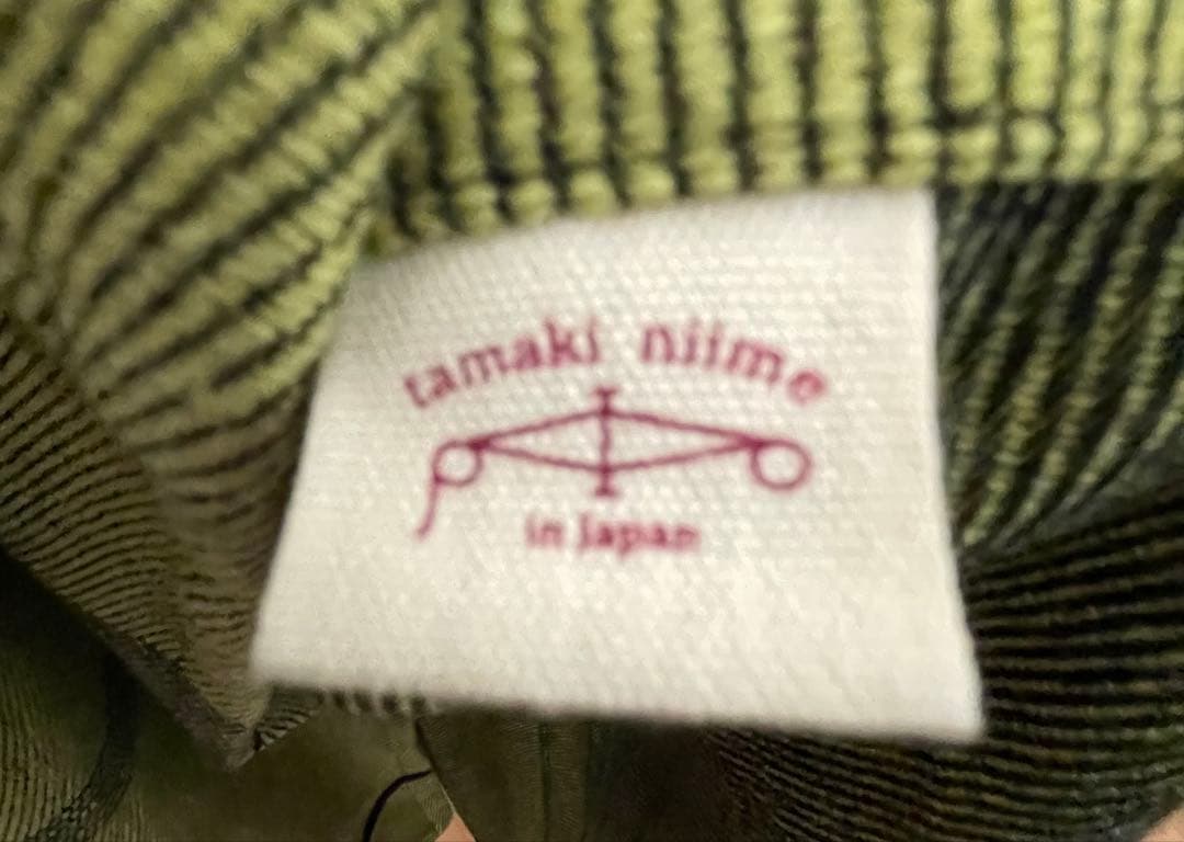 ワンピース tamaki niime fuwa-T ALL wool