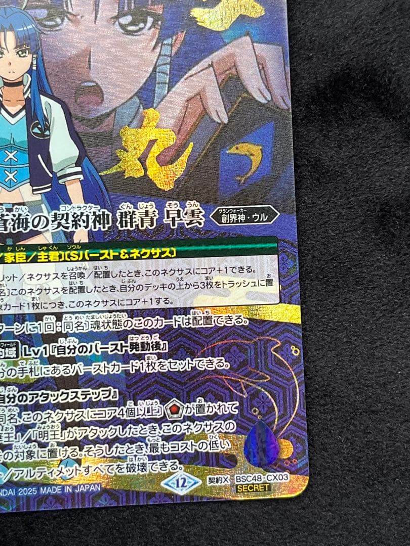 蒼海の契約神　群青 早雲　シークレット