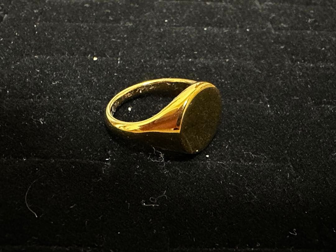 ア*ト様 【遺品整理】アクセサリー ゴールド 家財整理品 750 刻印 リング