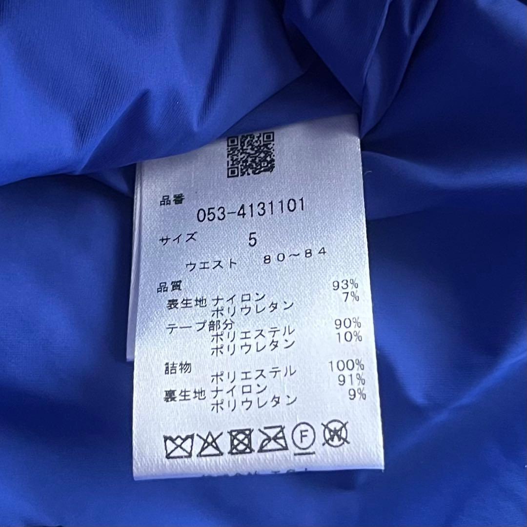 【新品】 パーリーゲイツ ナイロンストレッチロゴジャガード パンツ 5 Lサイズ