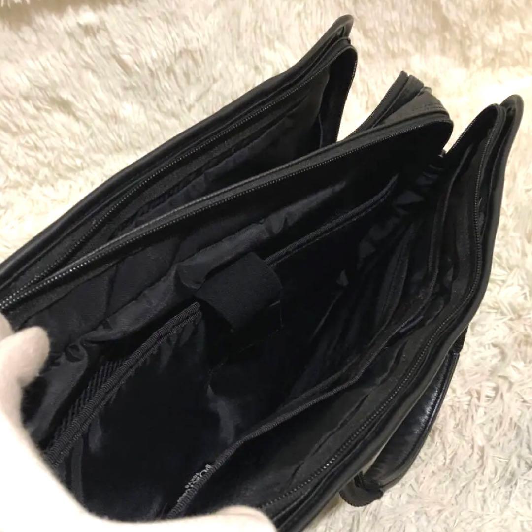 未使用級✨ポーター　 2way ビジネスバッグ　 ショルダーバッグ ブラック