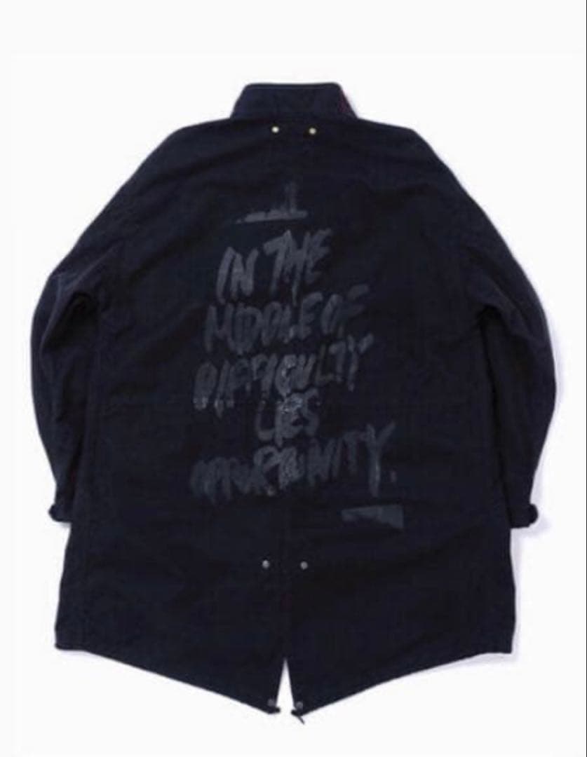 トップス ANACHRONORM STENCIL FISH TAIL COAT 02