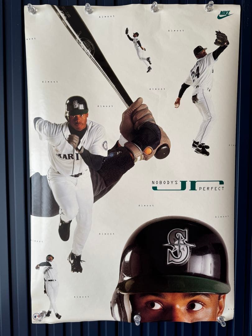ヴィンテージポスター☆NIKE☆ Ken Griffey Jr.☆貴重未使用品☆