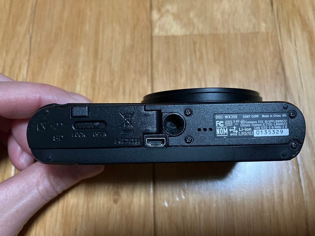 訳あり！ ジャンク品！ SONY Cyber-shot DSC-WX350