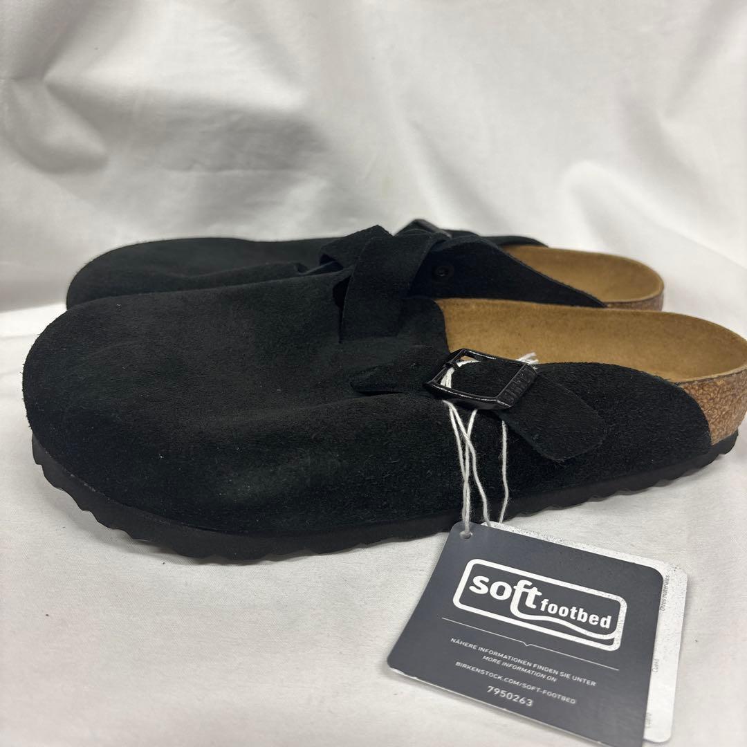 BIRKENSTOCK Boston BS ブラック サボサンダル