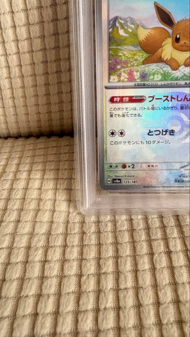 z*n様 PSA10 イーブイ マスターボールミラー SV8a 125/187