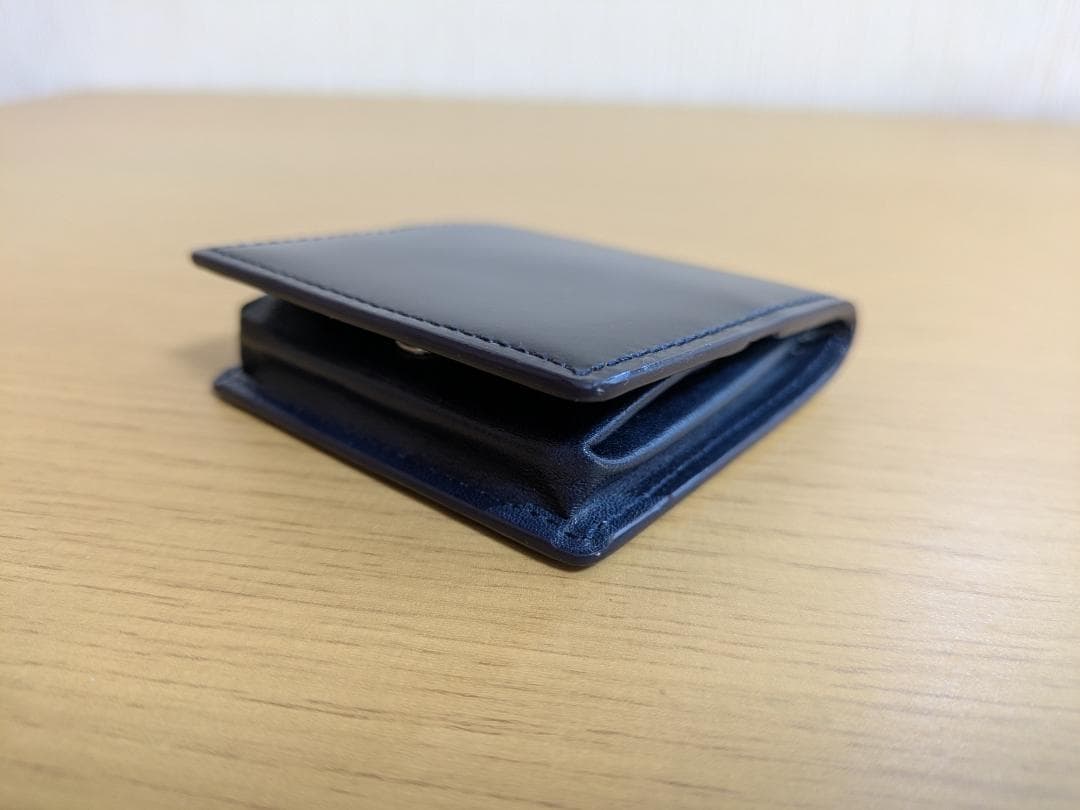 【新品・未使用】キプリス 小銭入れ（オイルシェルコードバン＆シラサギレザー）