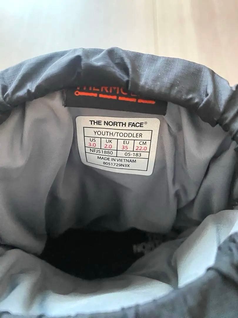 美品　The North Face ブラック ブーツ　22cm