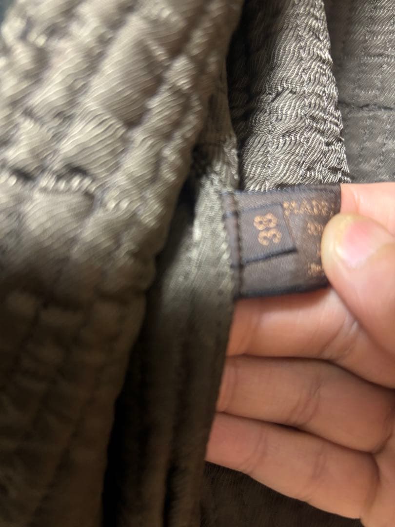 PRADA 1998AW ジップアップジャケット ダークグレー