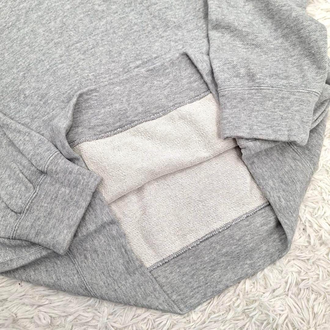 【レアXL】プレイコムデギャルソン ハート刺繍ロゴ パーカー グレー 超人気