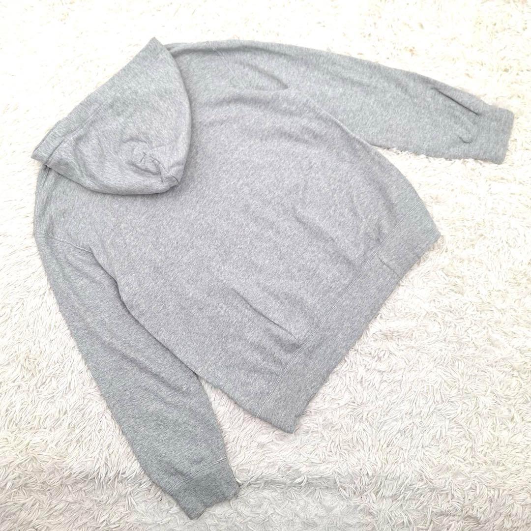 【レアXL】プレイコムデギャルソン ハート刺繍ロゴ パーカー グレー 超人気