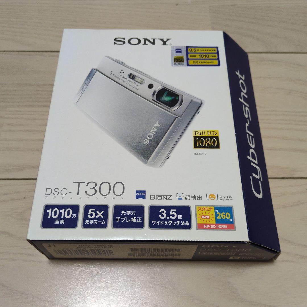 ソニー　サイバーショット　デジタルカメラ DSC-T300　シルバー