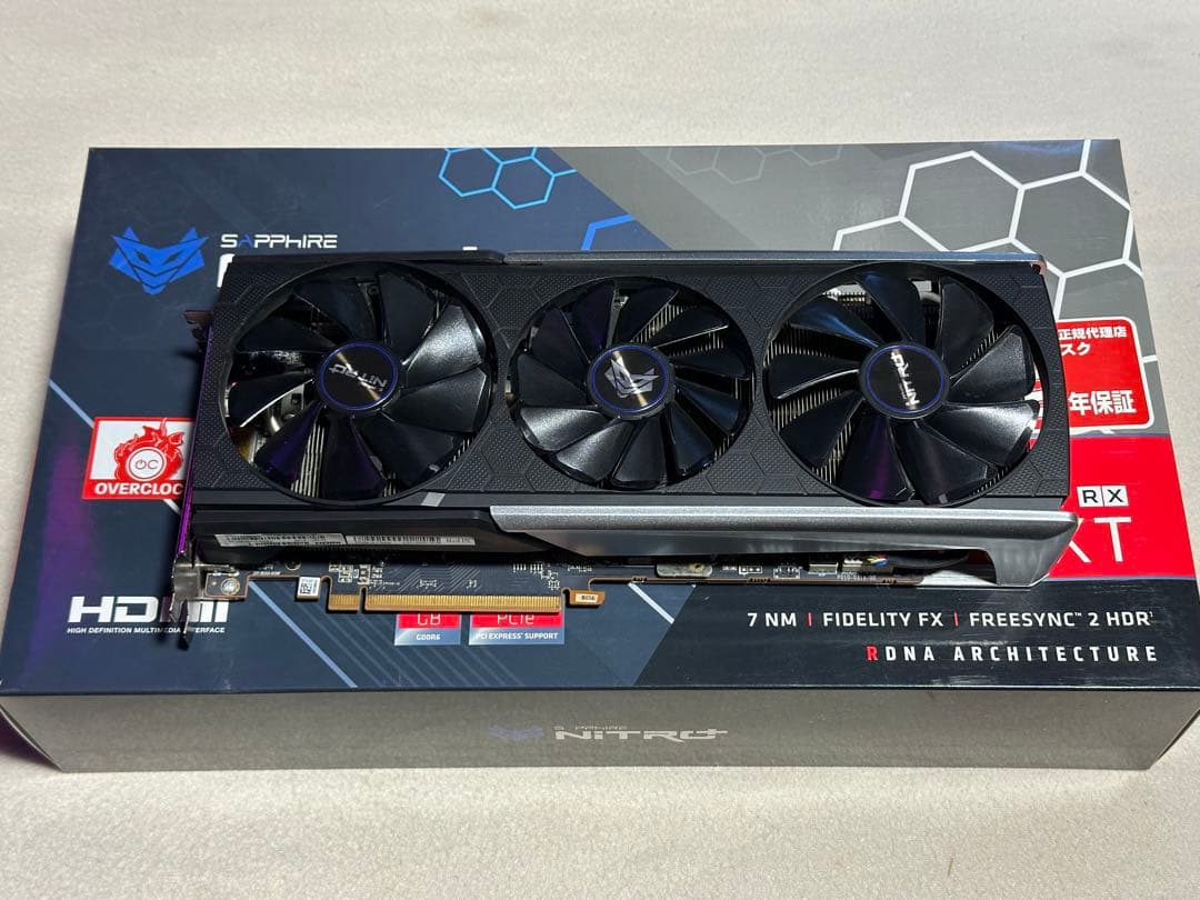 グラフィックボード・グラボ・ビデオカード RADEON RX 5700 XT SAPPHIRE NITRO+