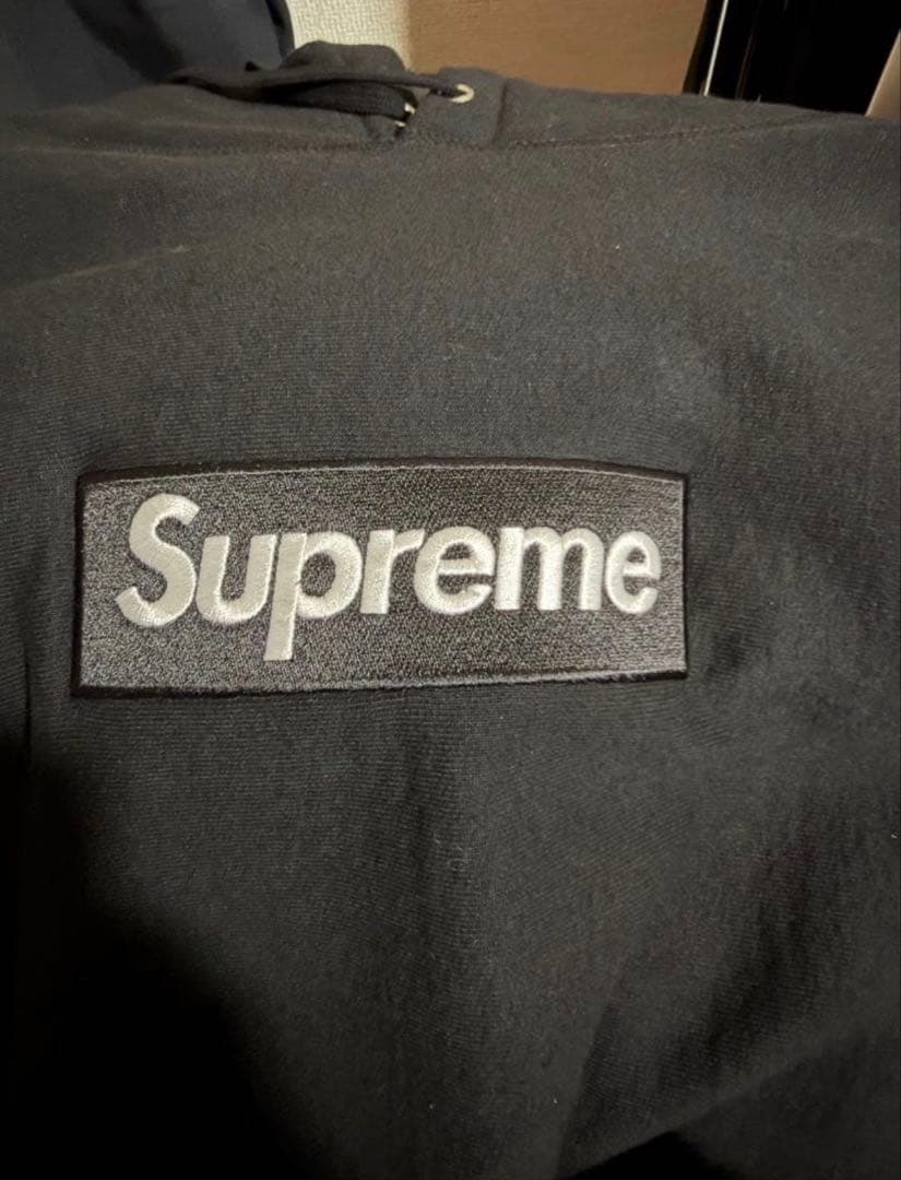 戸*り様 Supreme ボックスロゴ　パーカー XL 24FW