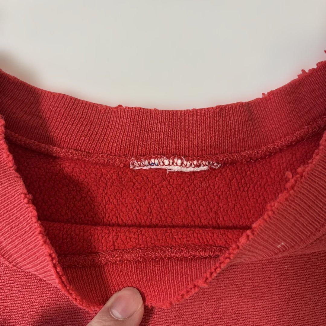 【50〜80s】チャンピオン　スウェット　赤