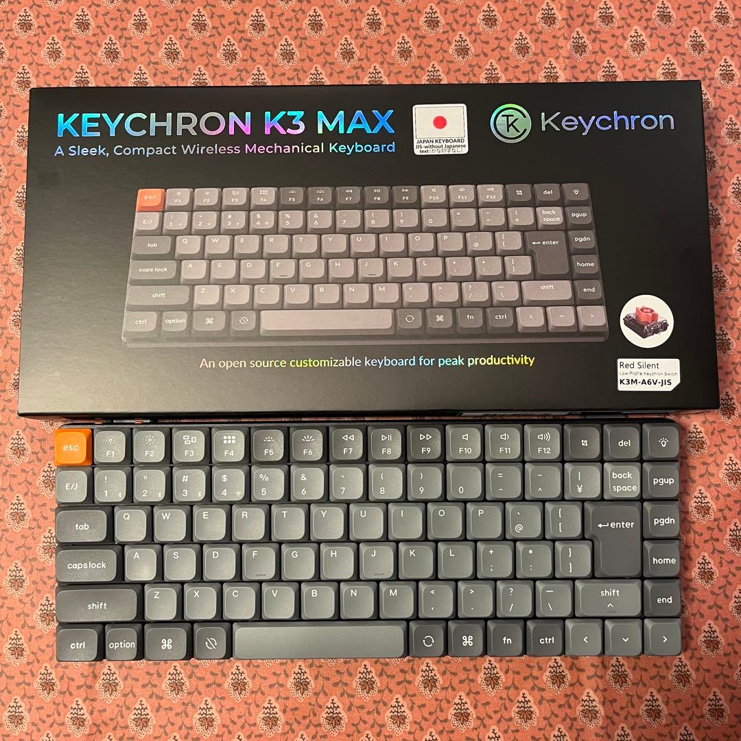 Keychron K3 Max 日本語(JIS・かな印字なし)