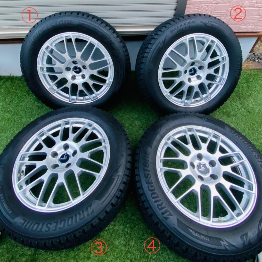 アルミホイール＆ブリヂストン 18インチ スタッドレスタイヤセット　レクサスNX