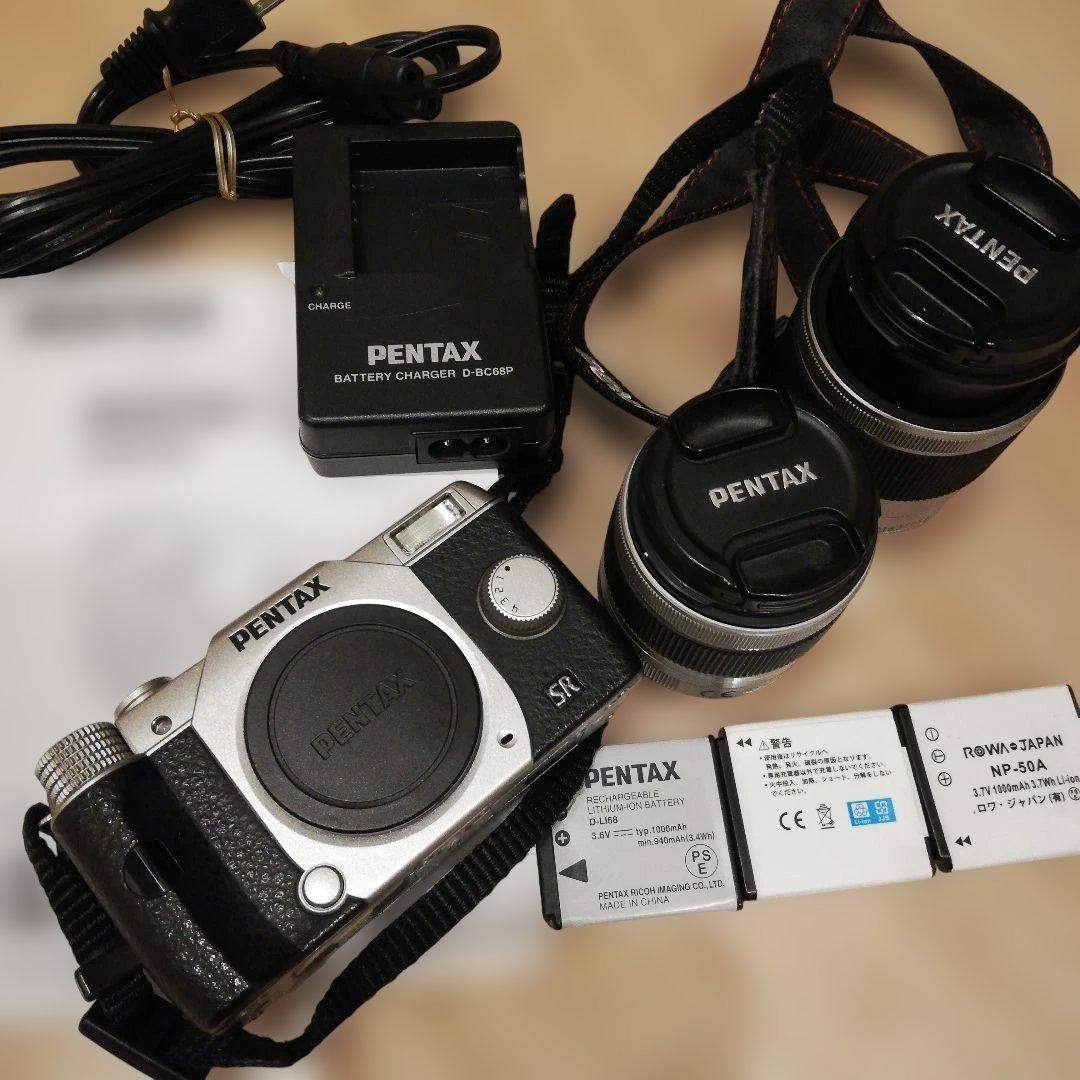 PENTAX Q10 レンズ2本 バッテリー3個付