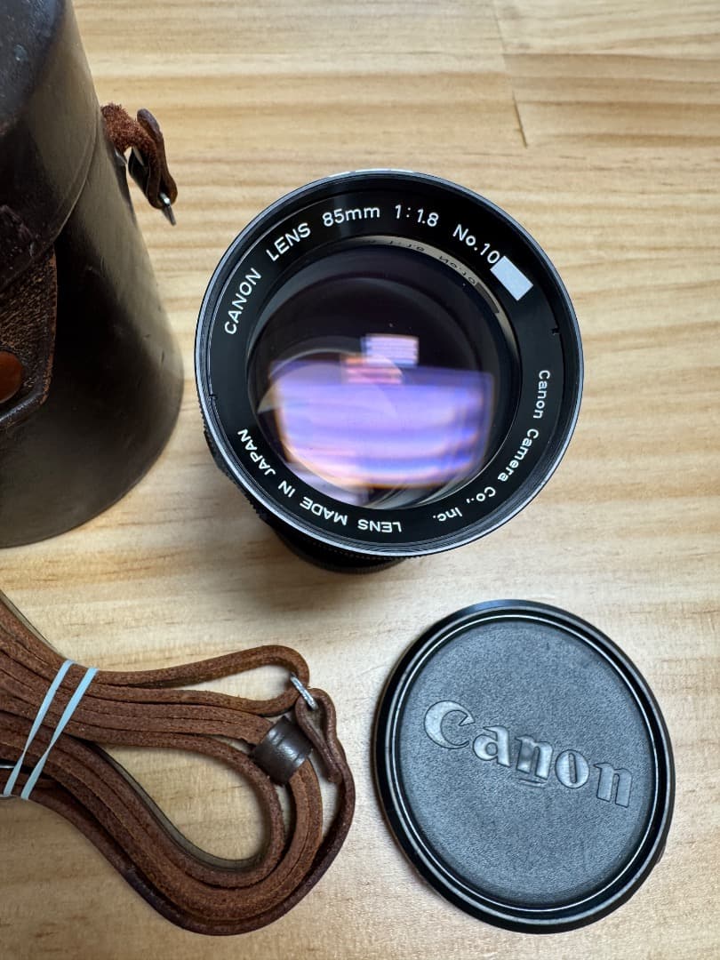 CANON LENS 85mm 1:1.8 L39 ライカスクリューマウント