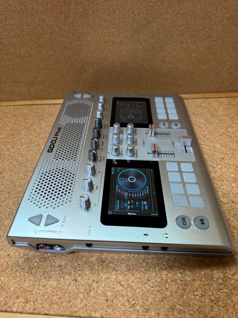 JD Sound ポータブルDJシステム GODJ PLUS (シルバー) 美品