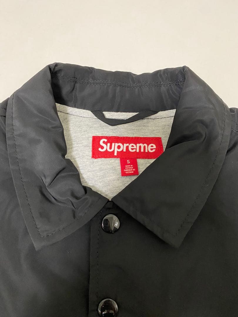 スケートボード Supreme Crest Coaches Jacket \"Black\"