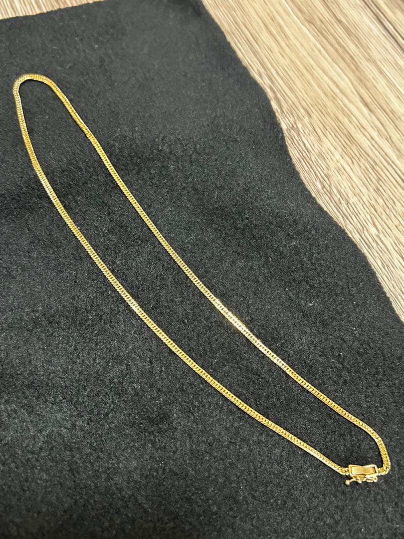 18金 6面W 喜平ネックレス 45cm 9.2g