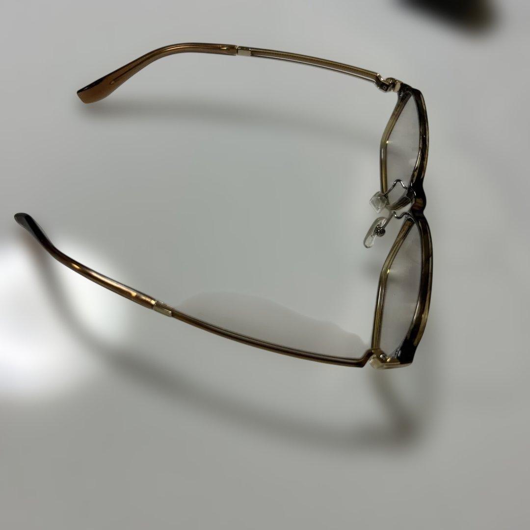 ラインアート シャルマン XL1833BR 度なし ブルーライト フォーナインズ