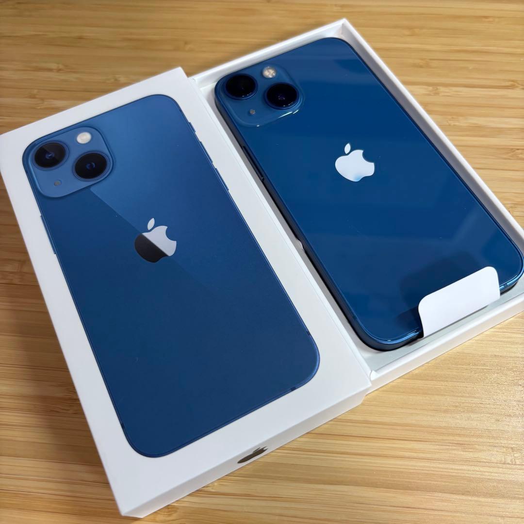 新品未使用！ iPhone13mini 128GB ブルー simフリー