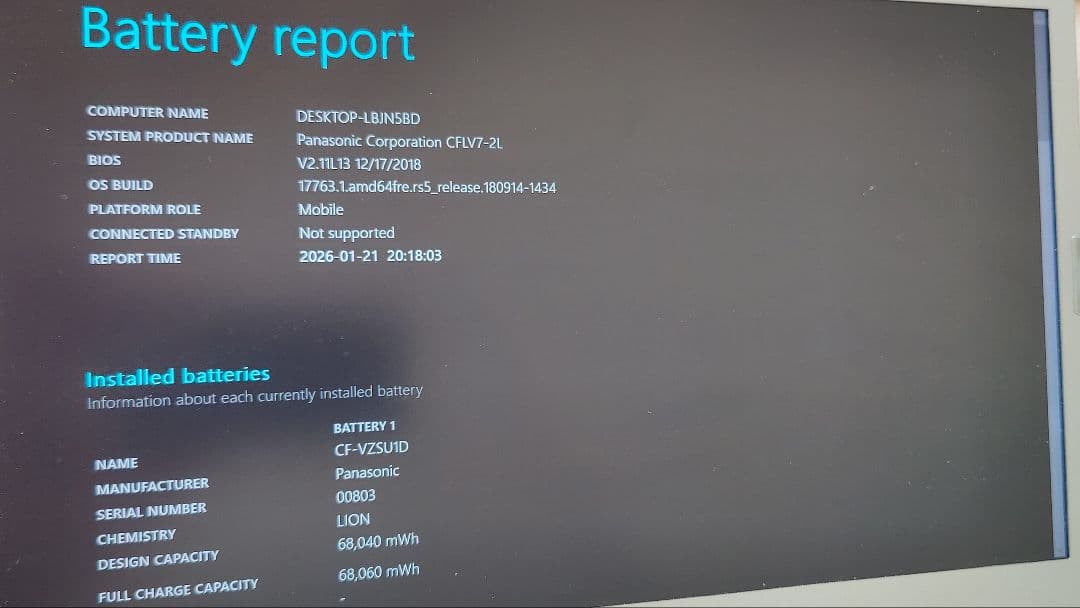 ❤️ Let’s note CF-LV7 i5 SSD256 RAM16gb
