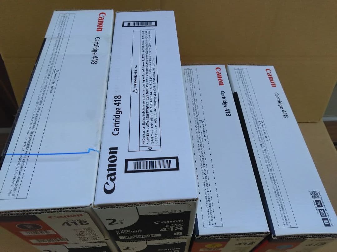 canon トナーカートリッジ418 10本