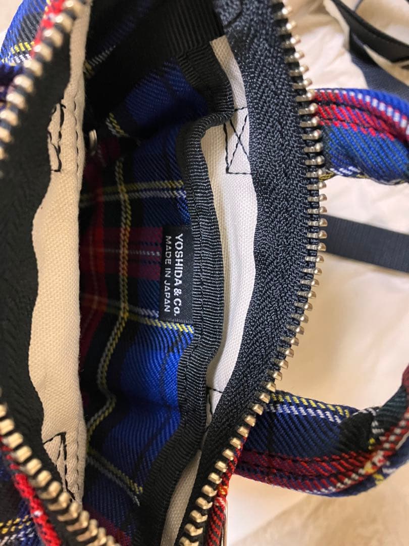 ポーター ハウル　タータン　ショルダーバック