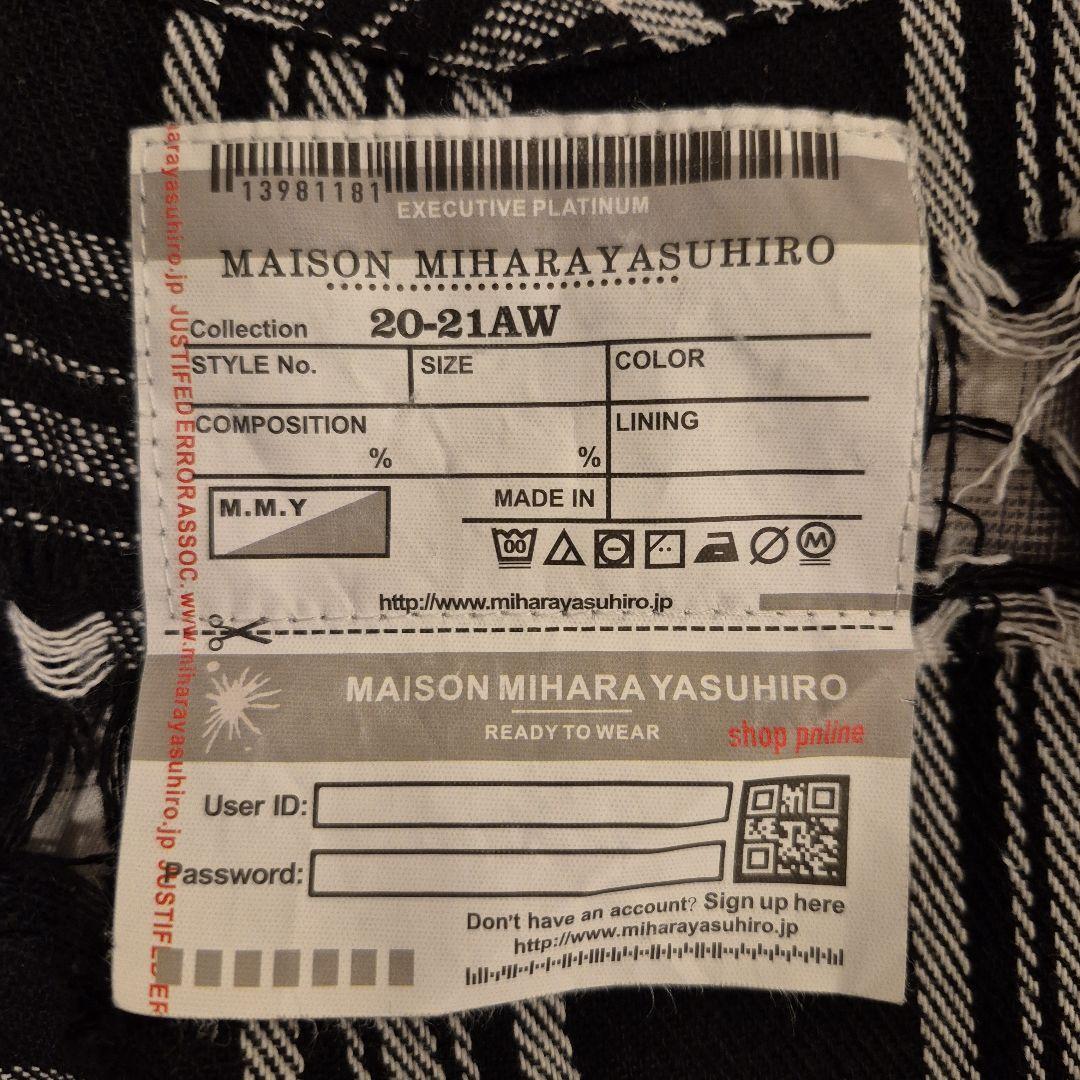 MAISON MIHARA YASUHIRO メゾンミハラヤスヒロ　シャツ　46