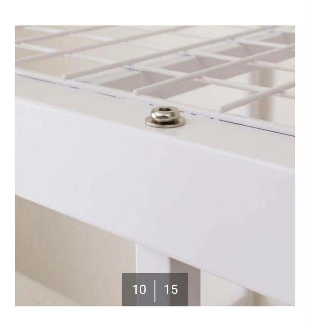 【直接引渡し限定】ニトリ スチールハイベッド HB02 WH