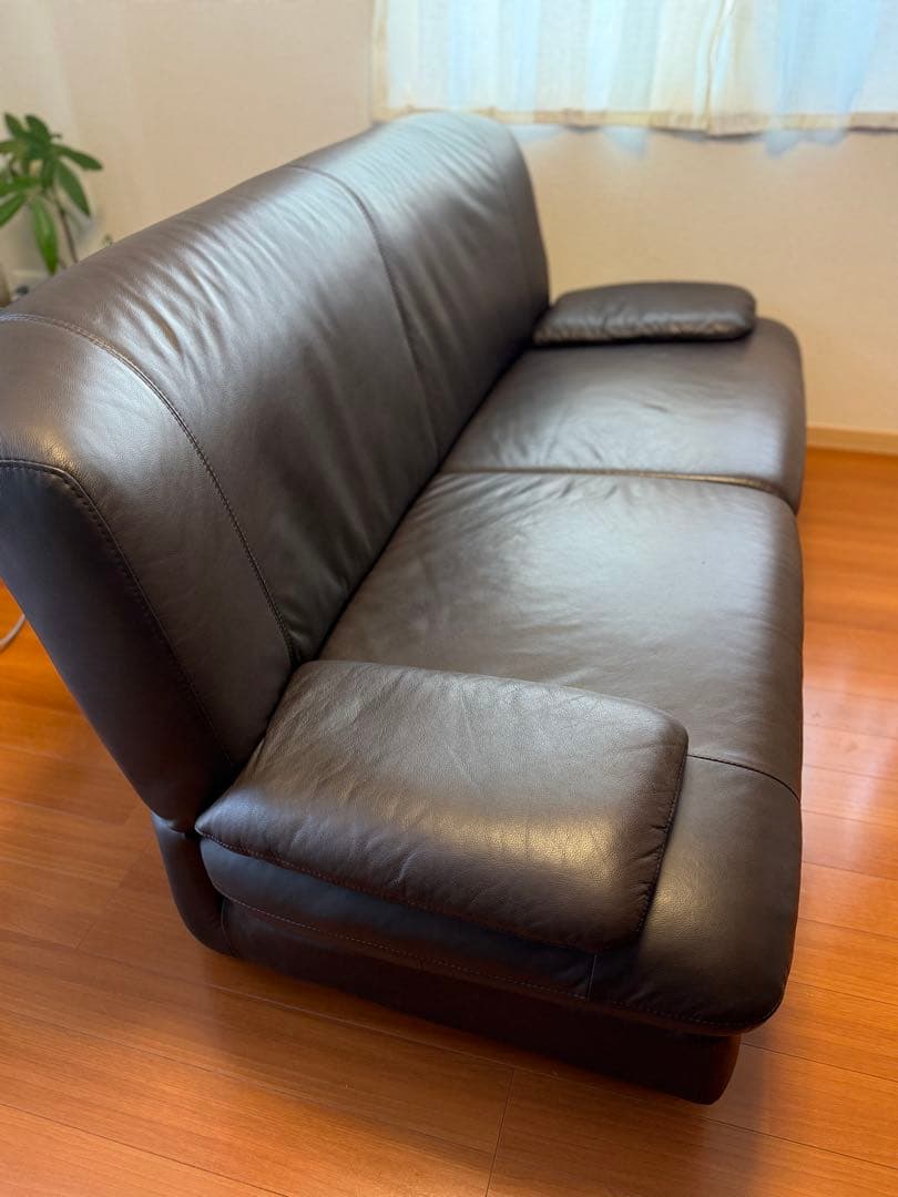 け*い様 unico REX レザーソファ　２人掛け 【（再）価格最終変更】