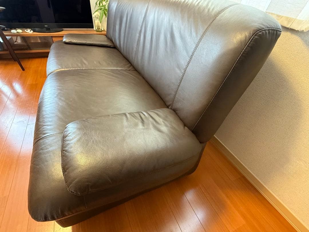 け*い様 unico REX レザーソファ　２人掛け 【（再）価格最終変更】